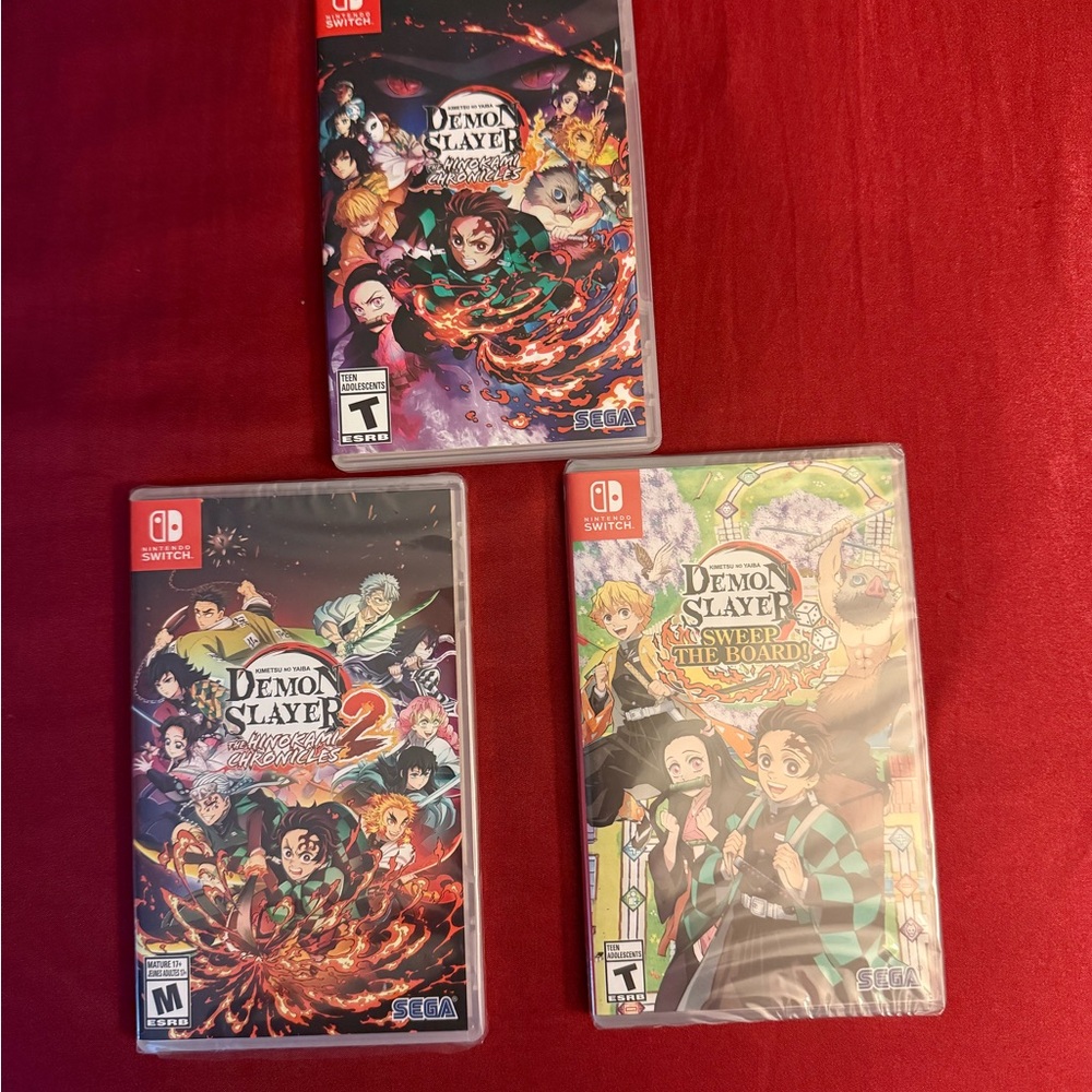 Demon Slayer Game Bundle for Nintendo Switch